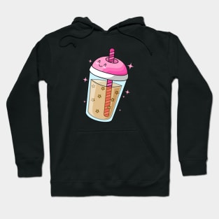 Cute Bubble Tea Design Hoodie